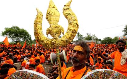 India, pellegrinaggio devoti Lord Shiva