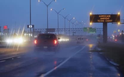 Uragano Harvey vicino al Texas