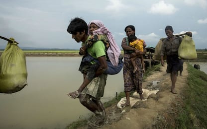 L'esodo dei rifugiati dal Myanmar.