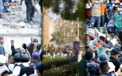 Città del Messico, la fuga degli universitari dopo il terremoto. VIDEO