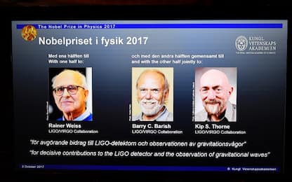 Nobel Fisica 2017 agli scopritori delle onde gravitazionali
