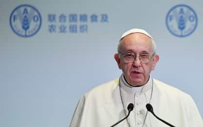 Papa Francesco alla Fao: "Una disgrazia uscire da accordi sul clima"