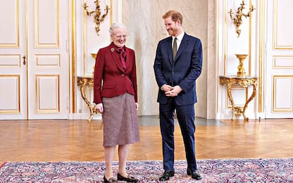 Harry incontra la regina di Danimarca
