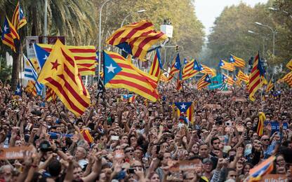 Festeggiamenti indipendenza Catalogna