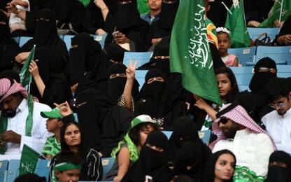 Arabia Saudita, dal 2018 anche le donne potranno andare allo stadio