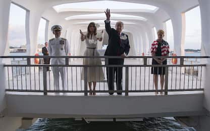 Viaggio ufficiale in Asia per Trump. Ma prima visita a Pearl Harbor