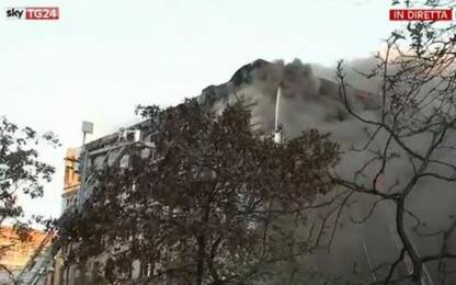 Incendio a Manhattan, fiamme in un edificio di sette piani