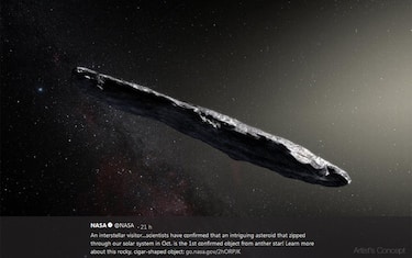 Oumuamua non è un iceberg di idrogeno: lo dice uno studio