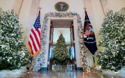 Casa Bianca, l'albero di Natale