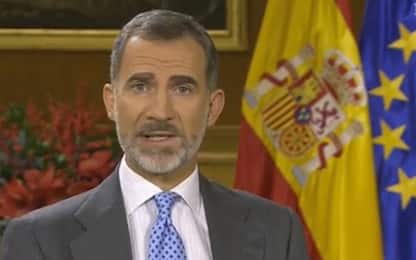 Catalogna, re Felipe VI: Spagna, ora stabilità 