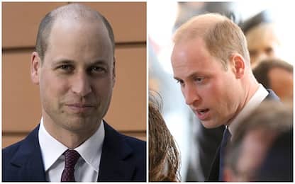 Il principe William taglia i capelli