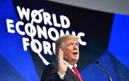 Trump a Davos: "America First non vuol dire America da sola"