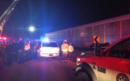 Usa, scontro tra treni in Carolina del Sud: 2 morti e oltre 100 feriti