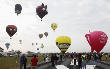 Festa delle mongolfiere nelle Filippine