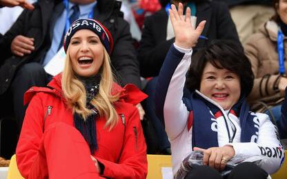 Ivanka Trump fa il tifo alle Olimpiadi 