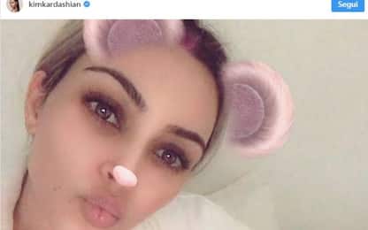 Kim Kardashian posa su Instagram con la figlia Chicago West
