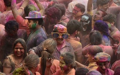 I colori dell'Holi Festival in India