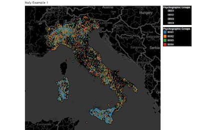 Cambridge Analytica, ecco la mappa con i profili tracciati in Italia