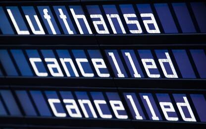 Sciopero in Germania, Lufthansa cancella 800 voli per oggi