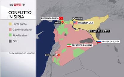 Attacco Siria, cosa sta accadendo nel Paese diviso dalla guerra civile