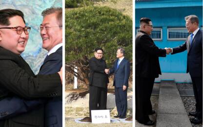 Coree, storico incontro tra i leader Kim e Moon: "La guerra è finita"