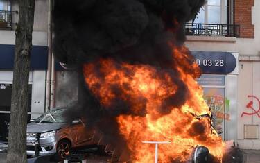 1 Maggio, scontri a Parigi