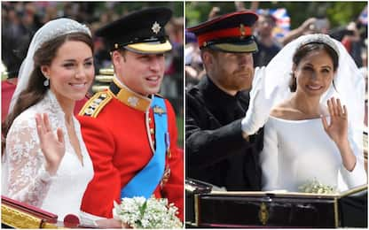 Harry-Meghan e William-Kate a confronto