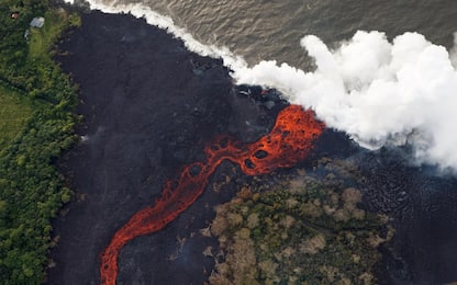 Il satellite della NASA cattura la distruzione della lava