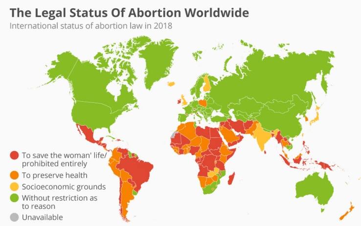 Aborto I Paesi In Europa E Nel Mondo Dove E Legale E Dove No Mappa Sky Tg24