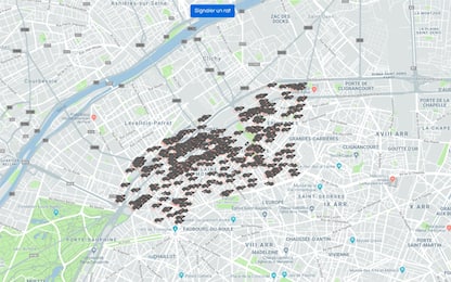 Parigi, una mappa interattiva per tracciare i ratti