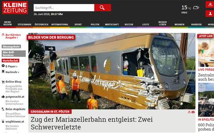 Incidente ferroviario in Austria: 26 feriti, tre gravi