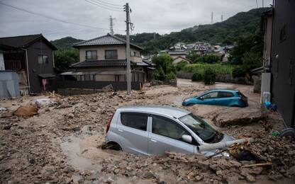 Inondazioni in Giappone, si aggrava il bilancio: almeno 100 vittime