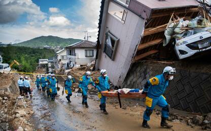 Giappone, salgono a 179 le vittime dell’inondazione 