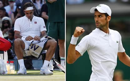 Wimbledon, Federer eliminato. Novak Djokovic torna in semifinale