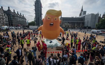 Proteste anti-Trump a Londra
