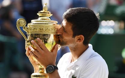Wimbledon: trionfo Djokovic, battuto Anderson in tre set