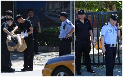Pechino, ordigno contro ambasciata Usa: ferito attentatore