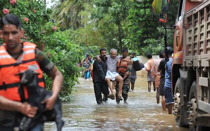 India, 1,4 milioni di sfollati per l'alluvione in Kerala