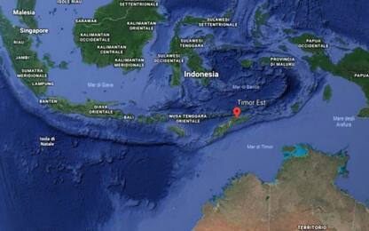 Indonesia, scossa di terremoto di 6.2 a sud di Timor