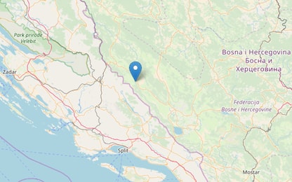 Terremoto, scossa di 4.8 in Bosnia al confine con la Croazia