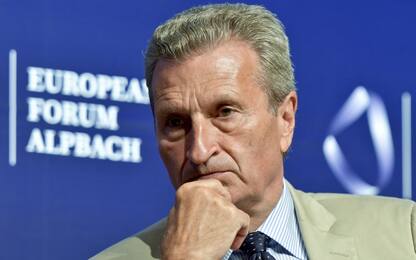 Oettinger: governo italiano vuole distruggere progetto europeo