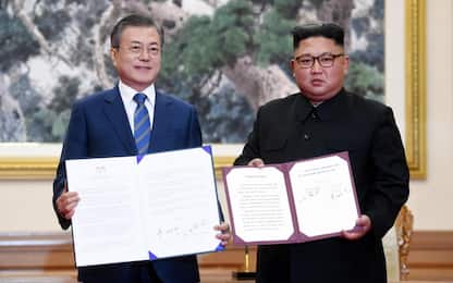 Coree, accordo Kim-Moon per ridurre tensioni e bloccare il nucleare