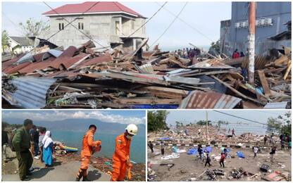 Terremoto e tsunami in Indonesia: almeno 400 morti, decine i dispersi