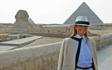 Melania Trump in Egitto
