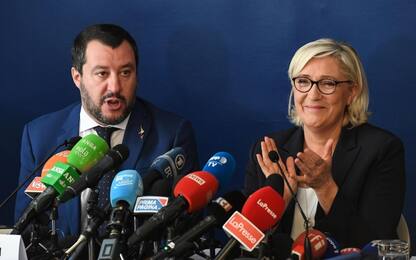 Salvini e Le Pen: "A maggio la rivoluzione del buon senso in Europa"