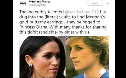 L'omaggio di Meghan a Diana: in Australia indossa i suoi gioielli