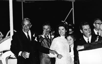Cinquant'anni fa il matrimonio tra Jackie Kennedy e Aristotele Onassis