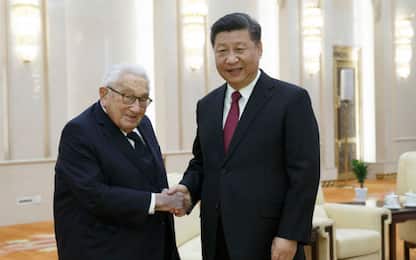 Henry Kissinger in visita in Cina