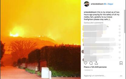 California, bruciano le case dei vip a Malibù