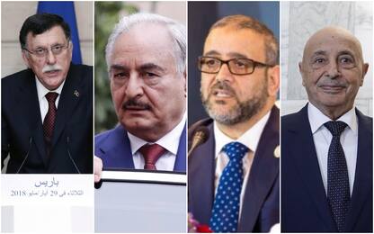 Conferenza di Palermo sulla Libia, chi sono i 4 protagonisti